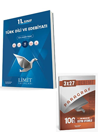 Limit 2026 11. Sınıf Türk Dili ve Edebiyatı Konu Anlatım Föyleri+Anla Kazan Paragraf
