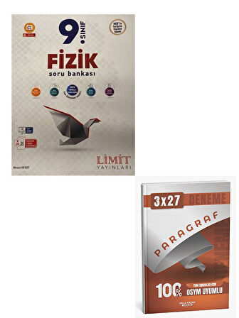 Limit 2026 9. Sınıf Fizik Soru Bankası+Anla Kazan Paragraf