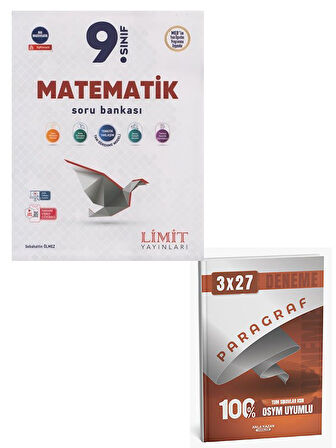 Limit 2026 9. Sınıf Matematik Soru Bankası+Anla Kazan Paragraf