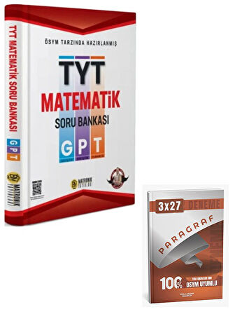 Bıyıklı Matematik 2026  YKS TYT Matematik GPT Soru Bankası +Anla Kazan Paragraf