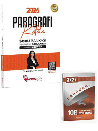 HocaKafası 2026 KPSS TYT ALES DGS Paragrafı Kafala Soru Bankası Çözümlü+Anla Kazan Paragraf