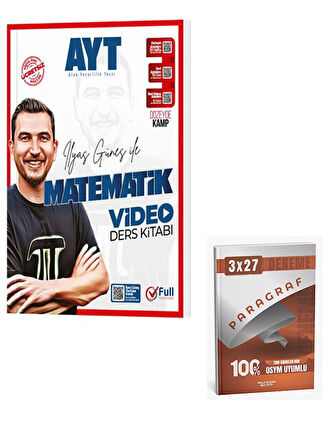 Full Matematik 2026 AYT Matematik Video Ders Kitabı+Anla Kazan Paragraf