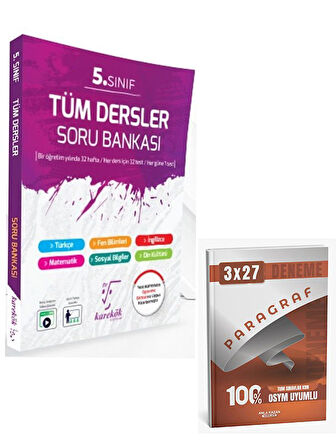 Karekök 2026  5. Sınıf Tüm Dersler Soru Bankası+Anla Kazan Paragraf