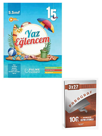Palme 2026  5. Sınıf 15 Günde Yaz Eğlencem+Anla Kazan Paragraf