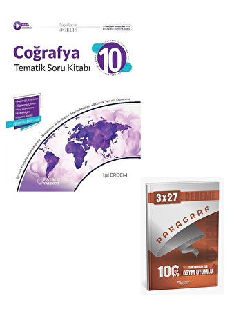 Palme 2026 10. Sınıf Coğrafya Joker Tematik Soru Kitabı+Anla Kazan Paragraf