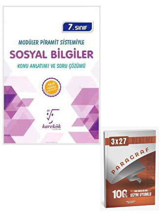 Karekök 2026 7. Sınıf Sosyal Bilgiler MPS Konu Anlatımı ve Soru Çözümü+Anla Kazan Paragraf