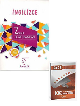 Karekök 2026  7. Sınıf İngilizce Soru Bankası+Anla Kazan Paragraf