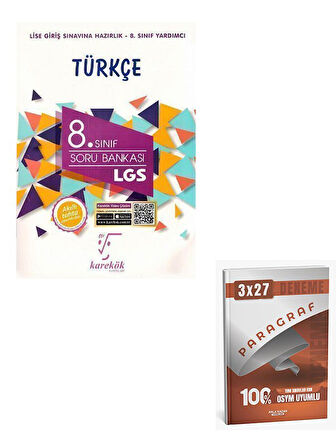 Karekök 2026 8. Sınıf LGS Türkçe Soru Bankası+Anla Kazan Paragraf
