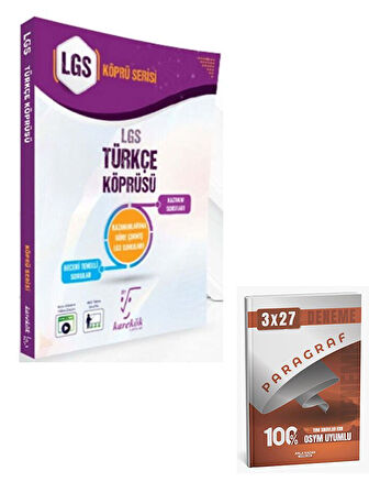 Karekök 2026 8. Sınıf LGS Türkçe Köprü Serisi Soru Bankası+Anla Kazan Paragraf