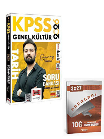 Yargı 2026 KPSS Tarih Soru Bankası Çözümlü+Anla Kazan Paragraf