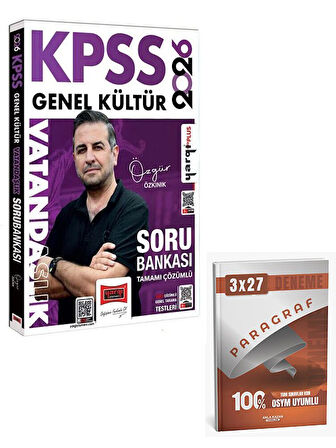 Yargı 2026 KPSS Vatandaşlık Soru Bankası Çözümlü+Anla Kazan Paragraf