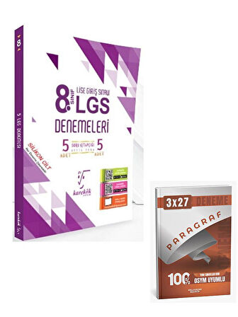Karekök 2026 8. Sınıf LGS 5 Deneme+Anla Kazan Paragraf