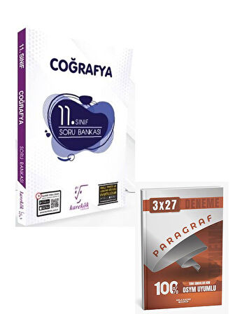 Karekök 2026 11. Sınıf Coğrafya Soru Bankası+Anla Kazan Paragraf