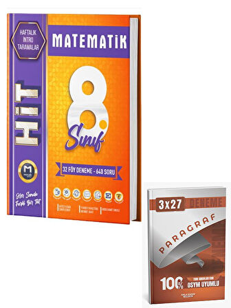 Mozaik 2026 8. Sınıf Matematik Hit 32 li Deneme+Anla Kazan Paragraf
