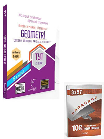 Karekök 2026 TYT Geometri 2. Kitap 9 Fasikül+Anla Kazan Paragraf