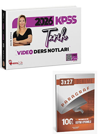 Hoca Kafası 2026 KPSS Tarih Video Ders Notları+Anla Kazan Paragraf
