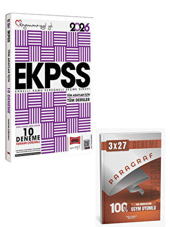 Yargı 2026 EKPSS 10 Deneme Çözümlü+Anla Kazan Paragraf