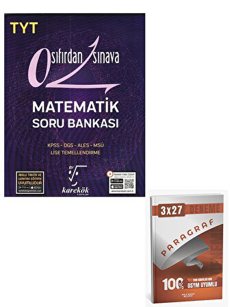 Karekök 2026 TYT Sıfırdan Sınava Matematik Soru Bankası+Anla Kazan Paragraf
