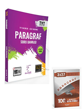 Karekök 2026 TYT Paragraf Soru Bankası+Anla Kazan Paragraf