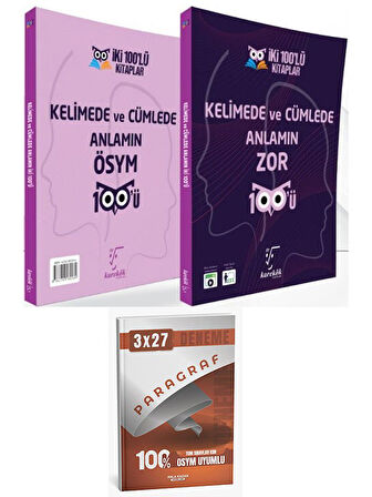 Karekök 2026 Kelimede ve Cümlede Anlamın Zor ÖSYM 100 ü+Anla Kazan Paragraf