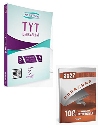 Karekök 2026  TYT 5 li Çözümlü Deneme Seti+Anla Kazan Paragraf