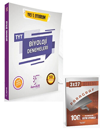 Karekök 2026 TYT Biyoloji 50 Çözümlü Deneme+Anla Kazan Paragraf
