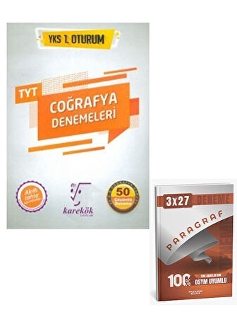 Karekök 2026 TYT Coğrafya Denemeleri+Anla Kazan Paragraf