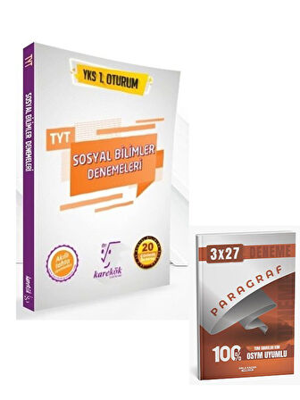Karekök 2026 TYT Sosyal Bilimler Denemeleri+Anla Kazan Paragraf