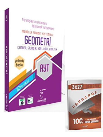 Karekök 2026 AYT Geometri 12 Fasikül+Anla Kazan Paragraf