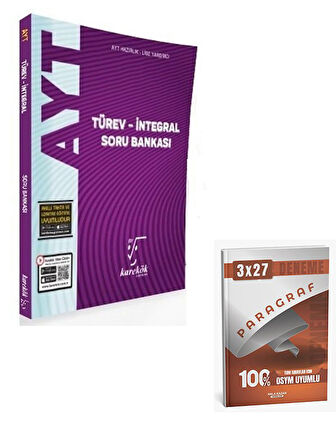 Karekök 2026 AYT Türev İntegral Soru Bankası+Anla Kazan Paragraf