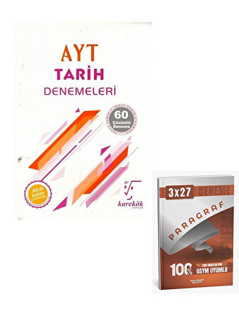 Karekök 2026 AYT Tarih 60lı Deneme+Anla Kazan Paragraf