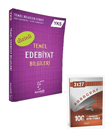 Karekök 2026 YKS Temel Edebiyat Bilgileri+Anla Kazan Paragraf