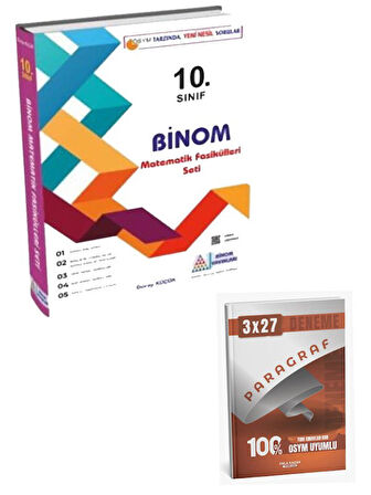 Gür 2026 10. Sınıf Binom Matematik Seti+Anla Kazan Paragraf