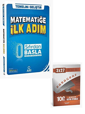 Arı 2026 0 Sıfırdan Başla Matematik Matematiğe İlk Adım+Anla Kazan Paragraf
