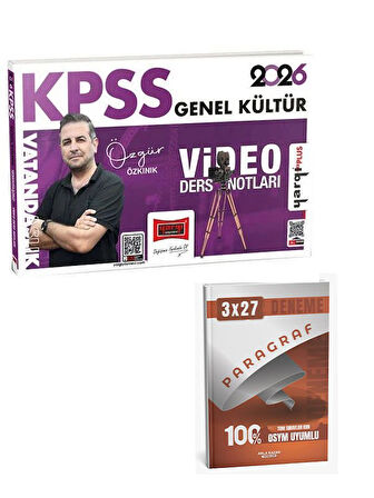 Yargı 2026 KPSS Vatandaşlık Video Ders Notları+Anla Kazan Paragraf