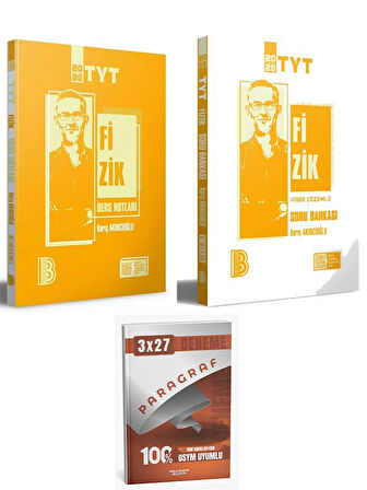 Benim Hocam 2026 YKS TYT Fizik Ders Notları+Soru Bankası Çözümlü+Anla Kazan Paragraf