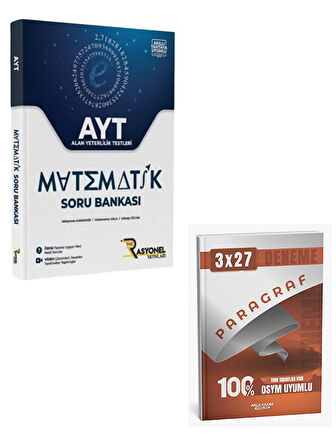 Rasyonel 2026 AYT Matematik Soru Bankası+Anla Kazan Paragraf