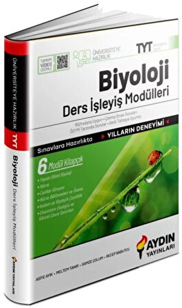 Aydın 2026 TYT Biyoloji Ders İşleyiş Modülleri