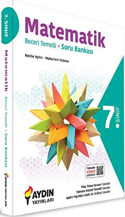 Aydın 2026  7. Sınıf Matematik Beceri Temelli Soru Bankası