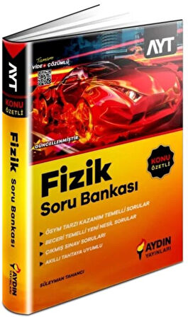 Aydın 2026  AYT Fizik Konu Özetli Soru Bankası