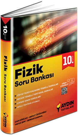 Aydın 2026  10. Sınıf Fizik Konu Özetli Soru Bankası