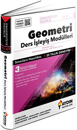 Aydın 2026  TYT AYT Geometri Ders İşleyiş Modülleri