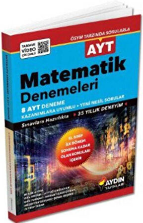 Aydın 2026  AYT Matematik 8 Deneme