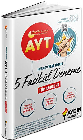 Aydın 2026  AYT 5 Fasikül Deneme