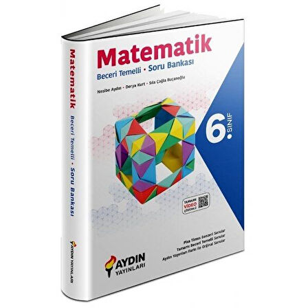 Aydın 2026  6. Sınıf Matematik Beceri Temelli Soru Bankası