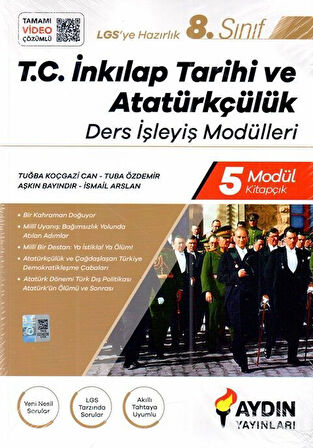 Aydın 2026  8. Sınıf İnkılap Tarihi ve Atatürkçülük Ders İşleyiş Modülleri