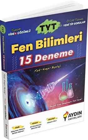 Aydın 2026  TYT Fen Bilimleri 15 Deneme