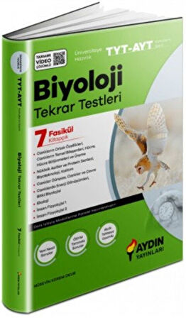 Aydın 2026  TYT AYT Biyoloji Tekrar Testleri