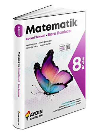 Aydın 2026  8. Sınıf Matematik Beceri Temelli Soru Bankası