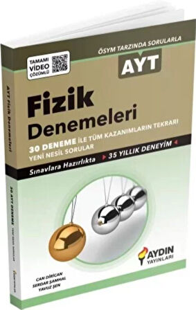 Aydın 2026  AYT Fizik 30 lu Denemeleri